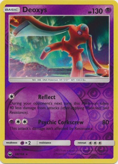 Deoxys - 68/168 - Rare - Reverse Holo available at 401 Games Canada