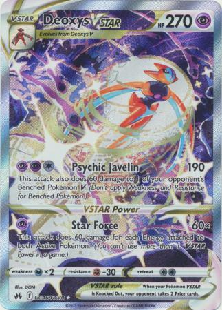 Deoxys VSTAR - GG46/GG70 - Ultra Rare available at 401 Games Canada