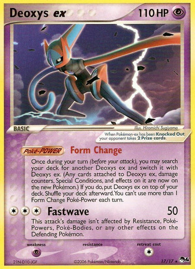 Deoxys ex - 17/17 - Ultra Rare available at 401 Games Canada