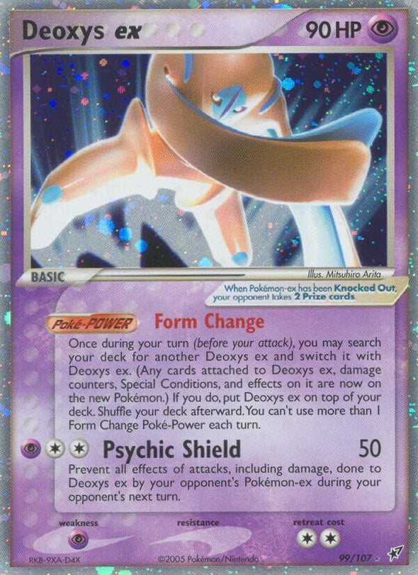 Deoxys ex (Defense) - 99/107 - Ultra Rare available at 401 Games Canada