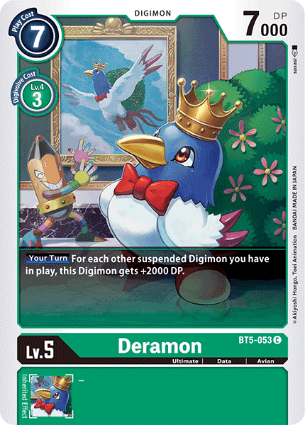 Deramon - BT5-053 - Common available at 401 Games Canada