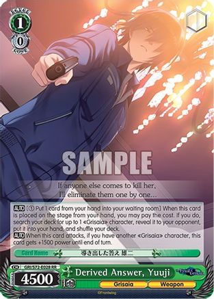 Derived Answer, Yuuji - GRI/S72-E028 - Double Rare available at 401 Games Canada