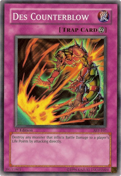 Des Counterblow - AST-107 - Super Rare - 1st Edition available at 401 Games Canada