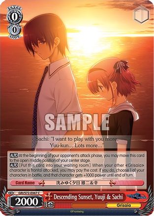 Descending Sunset, Yuuji & Sachi - GRI/S72-E067 - Common available at 401 Games Canada