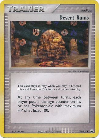 Desert Ruins - 88/101 - Uncommon - Reverse Holo available at 401 Games Canada