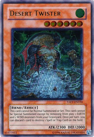 Desert Twister - TAEV-EN034 - Ultimate Rare - Unlimited available at 401 Games Canada
