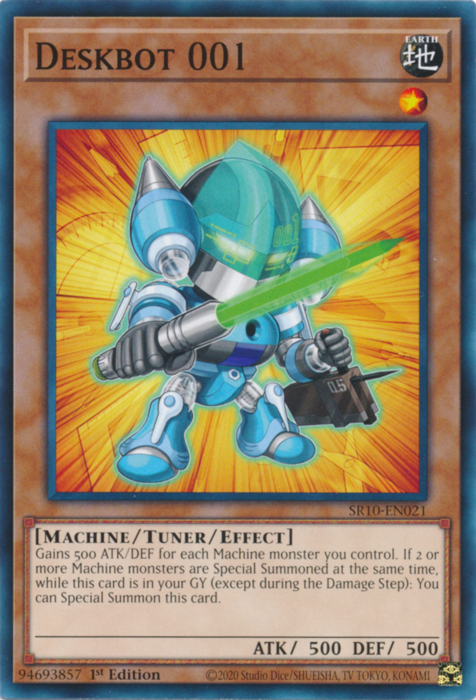 Deskbot 001 - SR10-EN021 - Common - 1st Edition available at 401 Games Canada