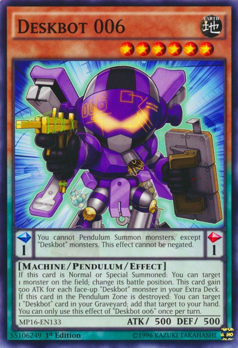 Deskbot 006 - MP16-EN133 - Common - 1st Edition available at 401 Games Canada