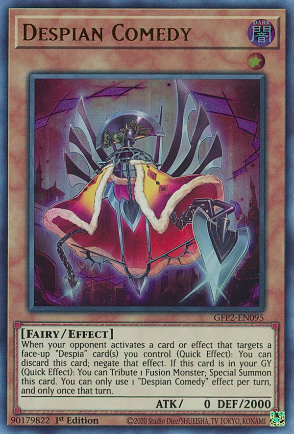 Despian Comedy - GFP2-EN095 - Ultra Rare - 1st Edition available at 401 Games Canada