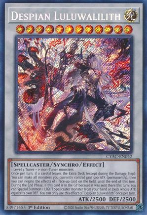 Despian Luluwalilith - CYAC-EN042 - Secret Rare - 1st Edition available at 401 Games Canada