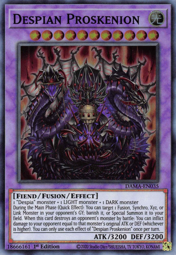 Despian Proskenion - DAMA-EN035 - Super Rare - 1st Edition available at 401 Games Canada