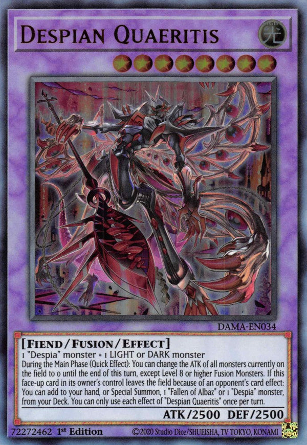 Despian Quaeritis - DAMA-EN034 - Ultra Rare - 1st Edition available at 401 Games Canada