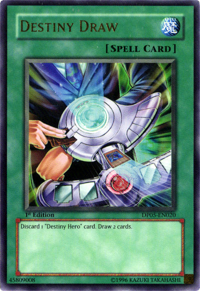 Destiny Draw - DP05-EN020 - Ultra Rare - 1st Edition available at 401 Games Canada