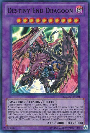 Destiny End Dragoon - LCGX-EN140 - Super Rare - Unlimited available at 401 Games Canada