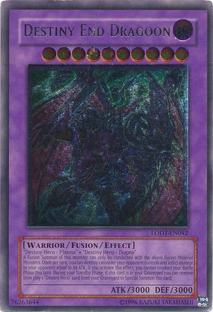 Destiny End Dragoon - LODT-EN042 - Ultimate Rare - Unlimited available at 401 Games Canada