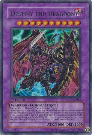 Destiny End Dragoon - LODT-EN042 - Ultra Rare - 1st Edition available at 401 Games Canada