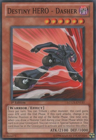 Destiny HERO - Dasher - LCGX-EN131 - Common - 1st Edition available at 401 Games Canada