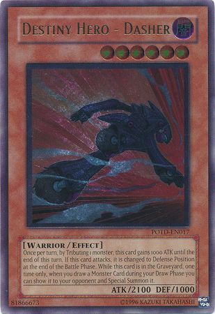 Destiny HERO - Dasher - POTD-EN017 - Ultimate Rare - Unlimited available at 401 Games Canada