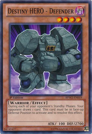 Destiny HERO - Defender - BPW2-EN019 - Common - 1st Edition available at 401 Games Canada