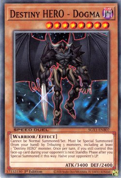 yugioh cards destiny heroes HERO Negate the effects of all face Destiny HERO - Yugipedia