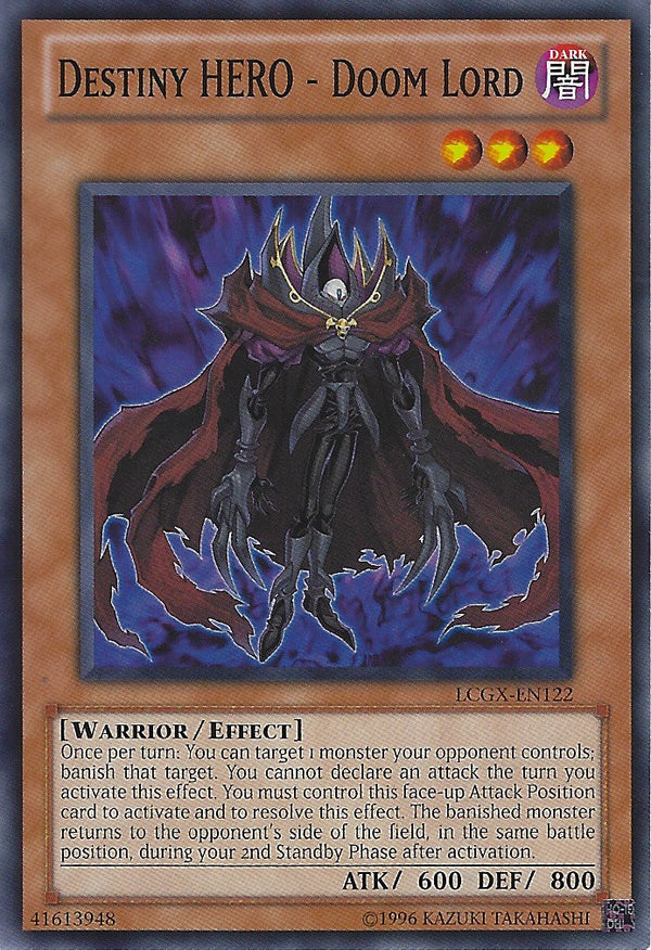 Destiny HERO - Doom Lord - LCGX-EN122 - Common - Unlimited available at 401 Games Canada
