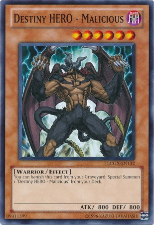 Destiny HERO - Malicious - LCGX-EN132 - Common - Unlimited available at 401 Games Canada