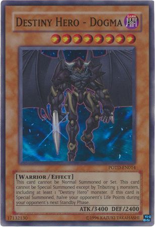 Destiny Hero - Dogma - POTD-EN014 - Super Rare - Unlimited available at 401 Games Canada