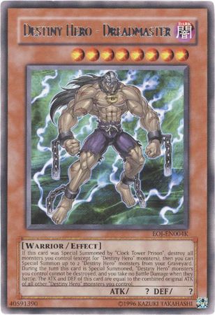 Destiny Hero - Dreadmaster - EOJ-EN004K - Rare (UDE Redemption) available at 401 Games Canada