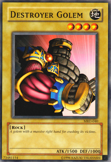 Destroyer Golem - MRD-040 - Common - Unlimited available at 401 Games Canada