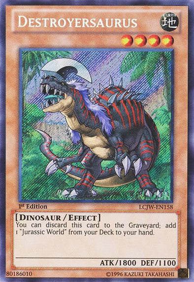 Destroyersaurus - LCJW-EN158 - Secret Rare - 1st Edition available at 401 Games Canada