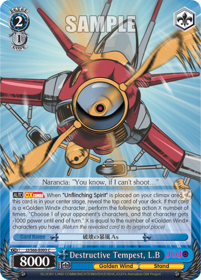 Destructive Tempest, L.B - JJ/S66-E093 - Common available at 401 Games Canada