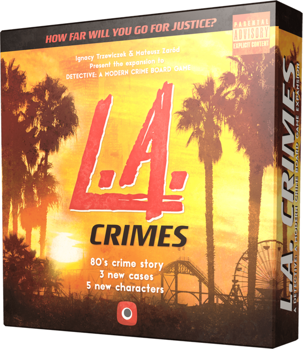 Detective - A Modern Crime Boardgame - L.A. Crimes available at 401 Games Canada