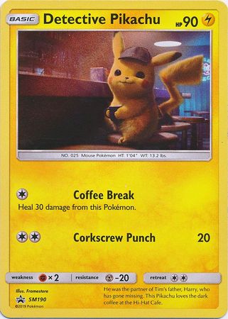 Detective Pikachu - SM190 - Movie Promo available at 401 Games Canada