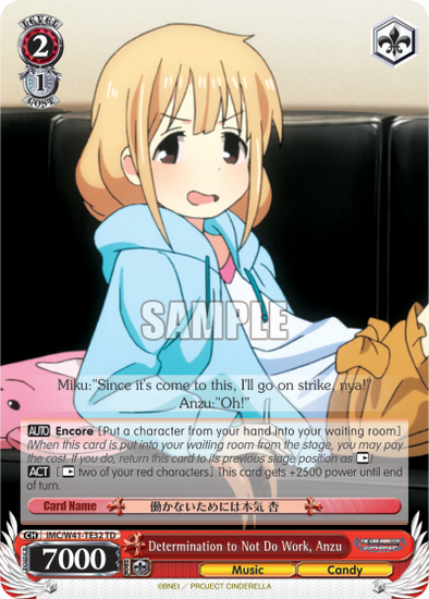 Determination to Not Do Work, Anzu - IMC/W41-TE32 - Trial Deck available at 401 Games Canada