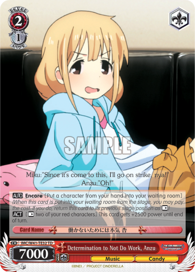 Determination to Not Do Work, Anzu - IMC/W41-TE32 - Trial Deck available at 401 Games Canada