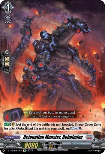 Detonation Monster, Bobalmine - D-BT09/Re03 - Special Reprint available at 401 Games Canada