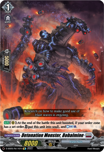 Detonation Monster, Bobalmine - D-SS05/Re14 - Special Reprint available at 401 Games Canada