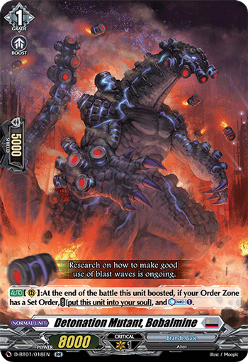 Detonation Mutant, Bobalmine - D-BT01/018 - Double Rare available at 401 Games Canada