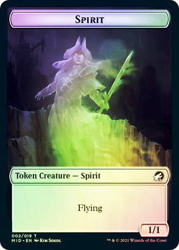 401 Games Canada - Devil // Spirit (Foil) (MID Token)