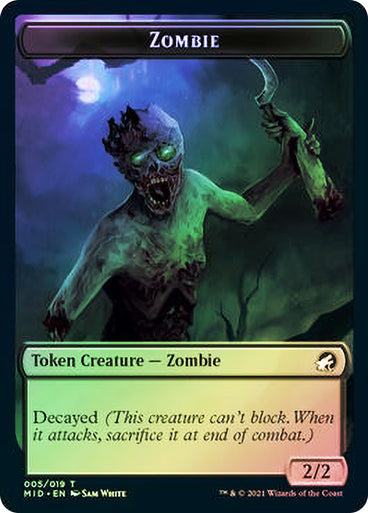401 Games Canada - Devil // Zombie (Foil) (MID Token) 401 Games Canada - Devil // Zombie (Foil) (MID Token)