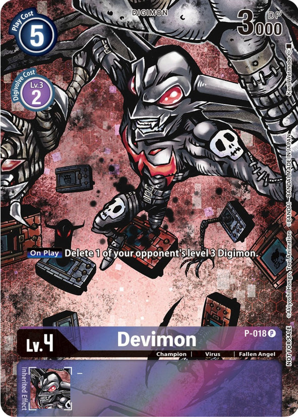 Devimon - P-018 (25th Special Memorial Pack) - Digimon Promotion Cards (D-PR) available at 401 Games Canada