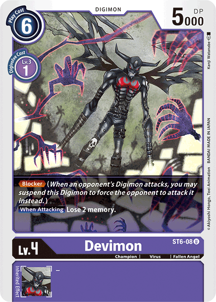 Devimon - ST6-08 - Uncommon available at 401 Games Canada