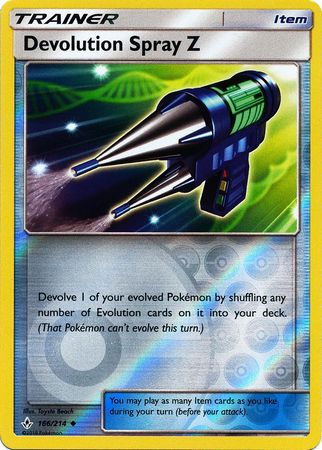 Devolution Spray Z - 166/214 - Uncommon - Reverse Holo available at 401 Games Canada