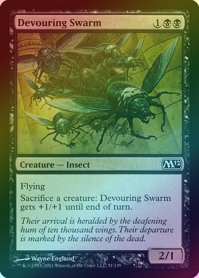 Devouring Swarm (Foil) (M12) available at 401 Games Canada