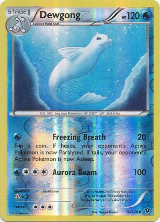 Dewgong - 16/124 - Uncommon - Reverse Holo available at 401 Games Canada