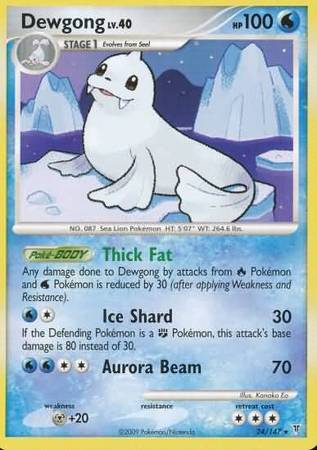 Dewgong - 24/147 - Rare available at 401 Games Canada