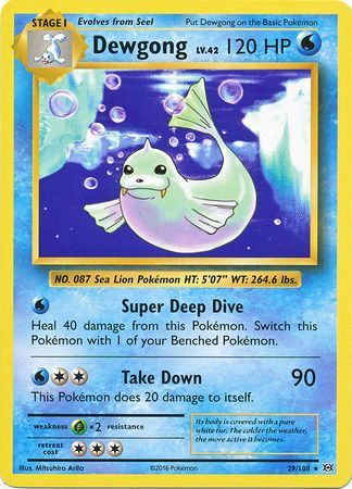 Dewgong - 29/108 - Rare available at 401 Games Canada