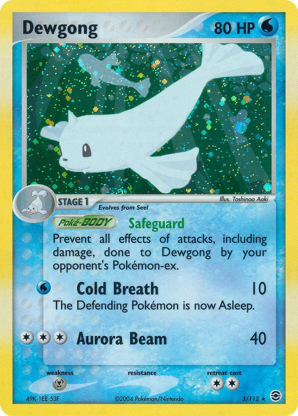 Dewgong - 3/112 - Holo Rare available at 401 Games Canada