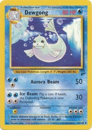 Dewgong - 36/130 - Uncommon available at 401 Games Canada