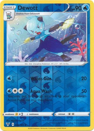 Dewott - 034/185 - Uncommon - Reverse Holo available at 401 Games Canada